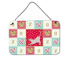 Carolines Treasures Thai Lilac Cat Love Türaufhänger, Wanddekoration, Mehrfarbig