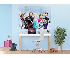AG Design Disney Princess, Papier Fototapete, 115x160 cm-1 Teil, Multicolor 0,1 x 115 x 160 cm