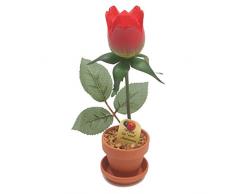 JustPaperRoses Hochzeitstag Geschenk, Schreibtisch Rosen Jahren 1–20, 25 & 50 Traditionell 05th Anniversary