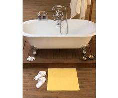 Maisonette Badteppiche 60 x 60 cm gelb