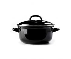 BK Cookware CC002470-001 Dutch Oven, 2,5 QT, Grün 3.5QT schwarz