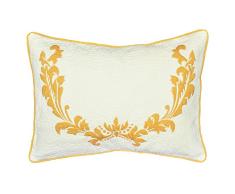 Be-you-tiful Home Nackenrolle, Damast, klein, Gelb