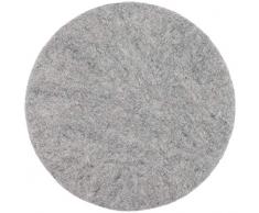 myfelt Carl Sitzauflage, flacher Filz, Wolle, rund 36 cm