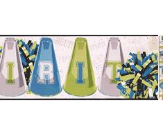 Tapetenbordüre Girl Power 2 Cheer, 22,9 x 38,1 cm, PW3995BD