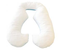 Major-Q Usp90pillow-u Nackenkissen für den ganzen Körper, verstellbar, mit waschbarem Bezug aus 100% Baumwolle