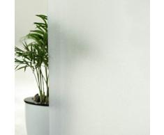 MMFB Arts & Crafts Sichtschutzfolie, selbstklebend, lichtblockierend, Fensteraufkleber, Dunkelbraun, Milchglasfolie (4,6 m) 35.4 x 15Feet Frosted Matte White