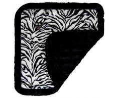 BESSIE AND BARNIE Puma (Rüschen) Ultra Plüsch Kunstfell Haustier Hund Katze Welpen super weich Wendedecke (mehrere Größen), MD - 36 x 28