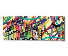 Menaul Fine Art Kreiden Lange Limited Edition Artwork, 40,6 x 50,8 cm rot/gelb/blau/grün