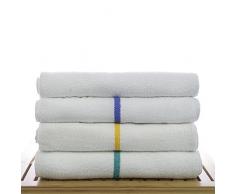 Küche Bar Mop Reinigung Baumwolle Handtücher für Zuhause oder Restaurants, baumwolle, weiß, Bar Mop - Set of 24