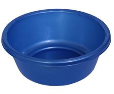 YBM Home 1148 Waschbecken, rund, Kunststoff, blau