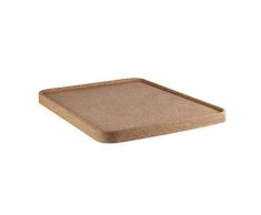 Bodum Cork Tray Quadratisches Tablett, Kork, 35 cm