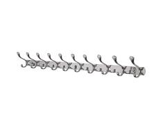 Dseap Seashell Wandgarderobe, 10 Haken Chrome