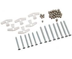 RUBBERMAID Fast Track 1791597 Schranksystem, verstellbar, Nickel satiniert