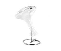 Saveur et Dégustation kv7083 Wäscheständer Karaffe Metall/Chrom/Stahl Silber 16,8 x 16,8 x 32,2 cm