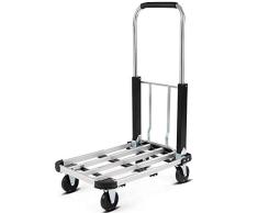 Royal Marken Aluminium Zusammenklappbar Hand Truck Warenkorb Heavy Duty Utility Dolly Rollwagen Zusammenklappbar Hand Truck Warenkorb
