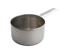 Tablecraft (724d) 1 Tasse Edelstahl Messbecher