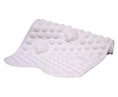 Home Teppich für Badewanne, Kunststoff, Weiß