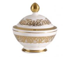 Villeroy & Boch Golden Oasis Zuckerdose, 6 Personen, 0.35 l, Porzellan Bone China, Mehrfarbig