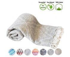 Mebien Renaissance Design Türkische Handtücher Strand Pestemal Handtuch für Bad Pools Spas Gym Saunas Mehrzweck-Überwurf oder Decke für Sofa, Bett, Picknick, für Babys, Damen, Herren, 100 % Baumwolle, 89 x 168 cm, baumwolle, hellgrau, 33x67 inches