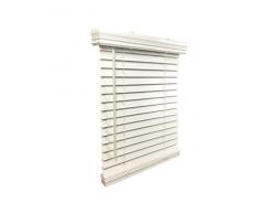 US Fenster- und Bodenkissen 5,1 cm Holzimitat, 63,5 x 22,6 cm (B x H) für den Außenbereich, kabellos, Weiß