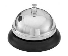 WEDO Tischglocke, Metall, Schwarz, 8.5 cm