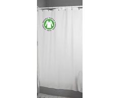 Bean Products Duschvorhang aus Baumwolle – Hanf – Leinen – Bio-Baumwolle – Bad, Badewanne und Stall Größen – kein Futter erforderlich – umweltfreundlich 36 Stall Only Weiße organische