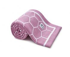 Babydecke - Bienenwabe Rosa