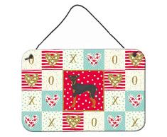 Carolines Treasures Manchester Terrier #2 Love Türaufhänger, Wanddekoration, Mehrfarbig