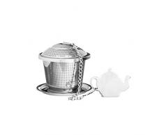 Price&Kensington Tee-Sieb aus Edelstahl für 1 Tassen Teesieb, 8 x 8 x 7 cm