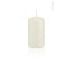 Wiedemann 218302.003 Stumpenkerzen in Cellophan, Wachs, Elfenbein, 8 x 4 cm, 24-Einheiten