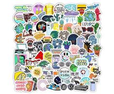 Strange Things Merchandise-Aufkleber für Wasserflaschen, Vinyl-Aufkleber für Laptop, Telefon, Computer, PC, Wasserflasche, Fahrrad, Helm, Auto, Motorrad, Stoßstange, Gepäck, Helm, Skateboard, Snowboard, Geschenk für Kinder