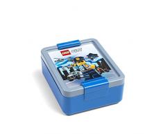 LEGO City Brotdose, Blau, one Size