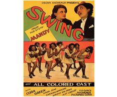 777 Tri-Seven Entertainment Filmposter Swing Oscar Micheaux (1938), Mehrfarbig, 45,7 x 61 cm