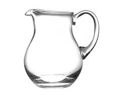 BARSKI handgefertigt rund Glas Krug mit Griff, mit Auslauf, Ice, 64 oz Made in Europe