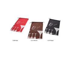 Duffi Home Brottasche, Schwarz, 35 x 65 cm, 100% Baumwolle