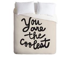 Society6 Urban Wild Studio You Are The Coolest King Bettdecke Twin Mehrfarbig