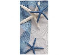 Astrea Textiles Strandtücher – perfekt für das Strand, Bad, Pool und Spa – Marineblau, Weiß, türkische Baumwolle – für Erwachsene und Kinder