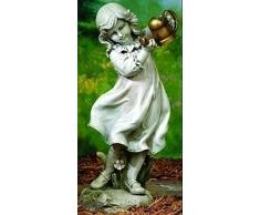 Josephs Studio 47069 Gartenfigur Mädchen mit Gießkanne, 56 cm
