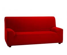 Martina Home, Tunez, elastischer Sofabezug 3 Plätze 3 Plazas (180-240 cm) rot