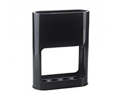 HTgroce Regenschirmständer, Regenschirmhalter, für drinnen und im Büro, Dekoration, Schwarz