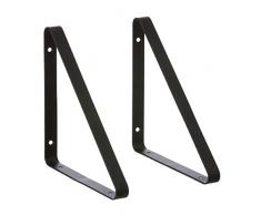 Ferm Living Shelf Hangers Regal, Metall, schwarz, 24,5cm, 3