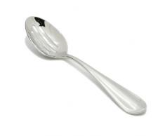 Fortessa Forge 18/10 Edelstahl 5-teiliges Besteck Set Servierlöffel mit Löchern Slotted Spoon silber