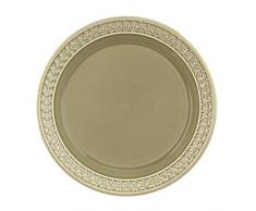 Portmeirion Botanical Garden Harmony Speiseteller, Moosgrün