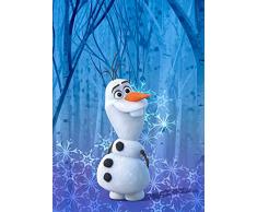 Komar Disney Wandbild Frozen Olaf Crystal | Kinderzimmer, Babyzimmer, Dekoration, Kunstdruck | ohne Rahmen | WB067-50x70 | Größe: 50 x 70 cm (Breite x Höhe)