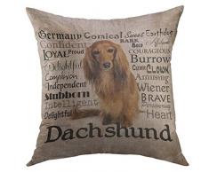 Mugod Dekorativer Überwurf-Kissenbezug Mittelalter Gothic Damast Old Barock Vintage Viktorianischer Kissenbezug für Home Couch Decor 18x18 inch Muster 05