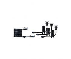 Paulmann 939.50 Outdoor Plug & Shine Floor Mini 3er-Ergänzungsset IP65 4000K 3x2,5W 24V 93950 LED Bodeneinbauleuchte Aussenbeleuchtung Bodenstrahler