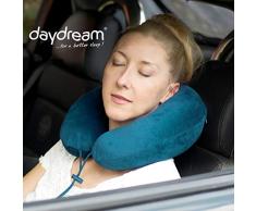daydream PREMIUM-Reise-Nackenkissen mit Memory Foam, verschiedene Farben (N-5404),Nackenhörnchen, Reisekissen, Nackenstützkissen