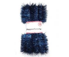 PepperLonely Peperlonely Weihnachtsgirlande mit Lametta, ca. 91 cm 5#