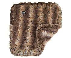 Bessie and Barnie Simba Ultra Plüsch Kunstfell Haustier Hund Katze Welpen Super Soft Wendedecke (mehrere Größen), XS - 20 x 20