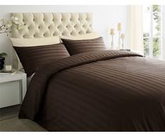 Sabar Asab Sets – Moderne, lineare, gestreifte Satin-Bettwäsche für Doppel-und King-Size-Betten, Standard